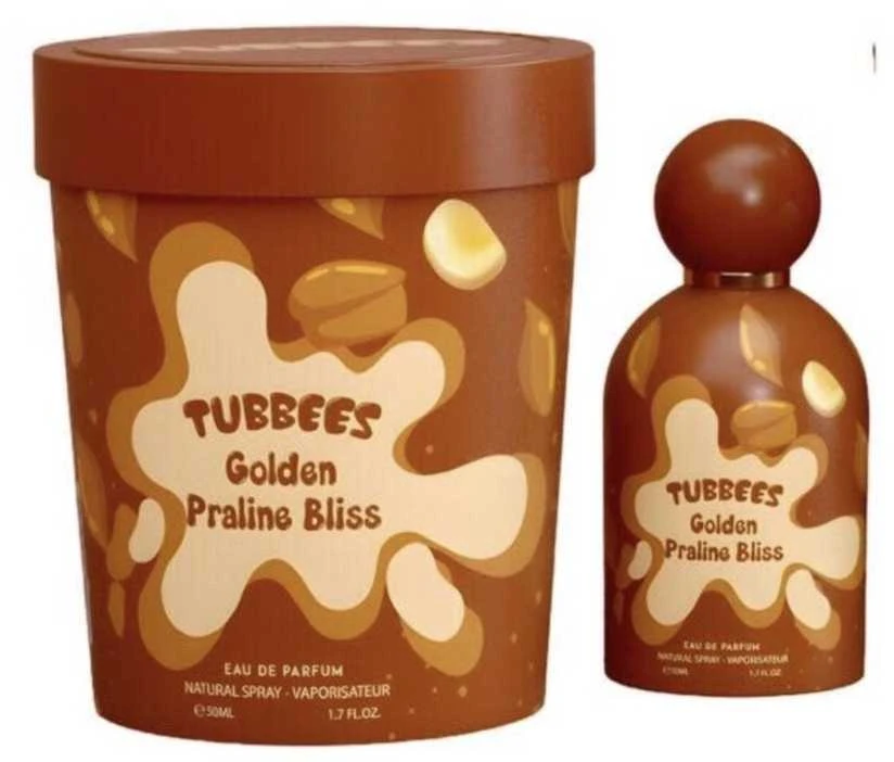 Grandeur Tubbees Golden Praline Bliss EDP parfumuotas vanduo unisex, 50 ml