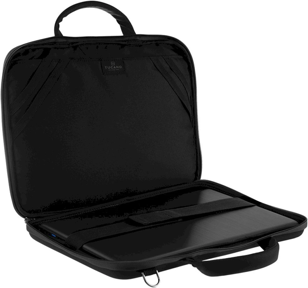 Tucano Darkolor Tinka iki 14 ", Juodas, Shoulder strap, Messenger - Briefcase