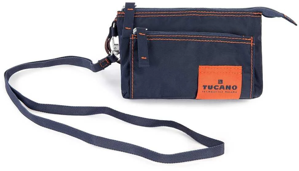 Tucano Lampino universali dėklas-telefono rankinė telefonams ir kitiems įrenginiams iki 5,5 colio (15 cm x 10 cm) / mėlyna