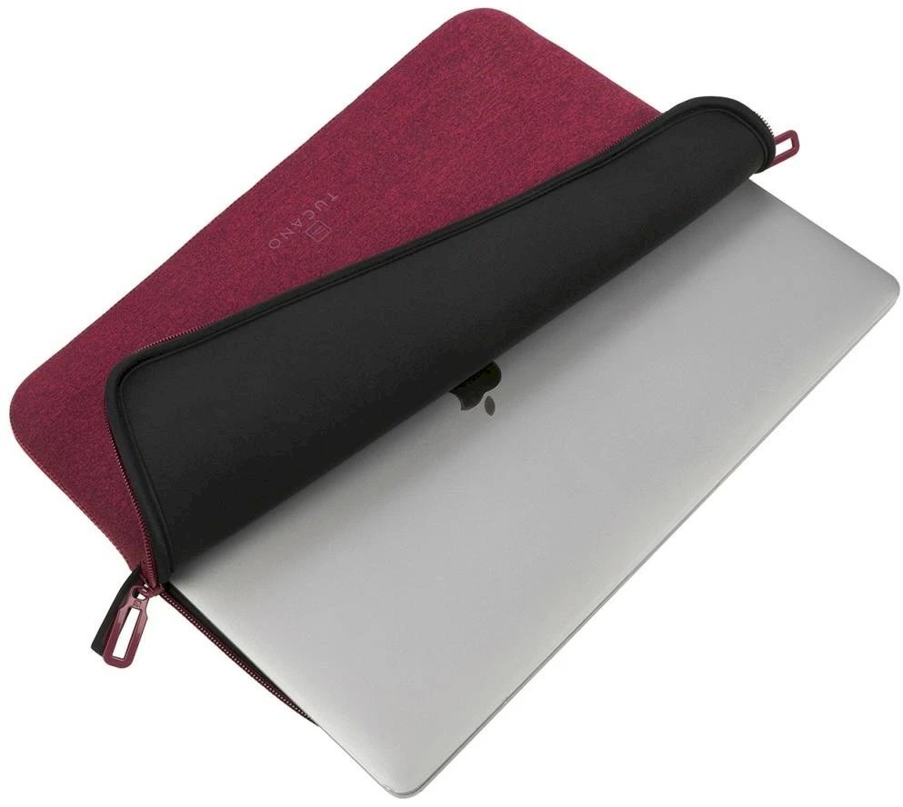 Krepšys kompiuteriui Tucano Melange Sleeve 15.6″ for laptop 15.6″ burgundy