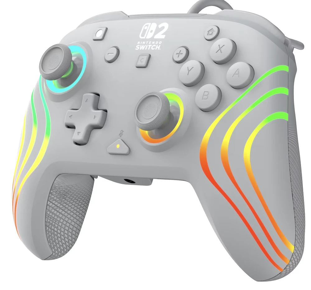 Turtle Beach Afterglow Wave laidinis žaidimų pultelis | Pilkas | Switch 2