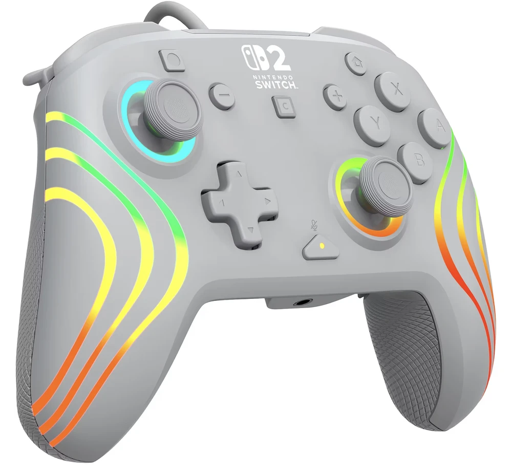 Turtle Beach Afterglow Wave laidinis žaidimų pultelis | Pilkas | Switch 2