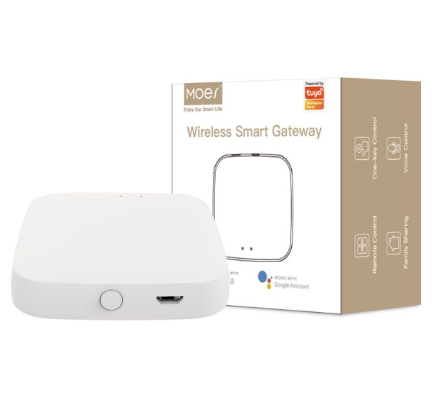 Moes Išmanių namų Bluetooth - Wi-Fi signalo stotelė, BRIDGE, MESH, TUYA / Smart Life