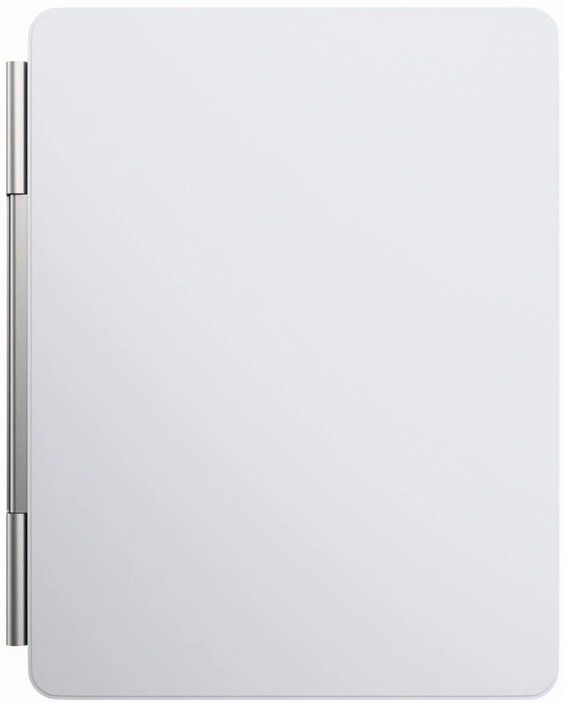 Dėklas Typecase Edge Pro su klaviatūra for Apple iPad Pro 13″ M4 2024 / M5 2025 sidabro spalvos