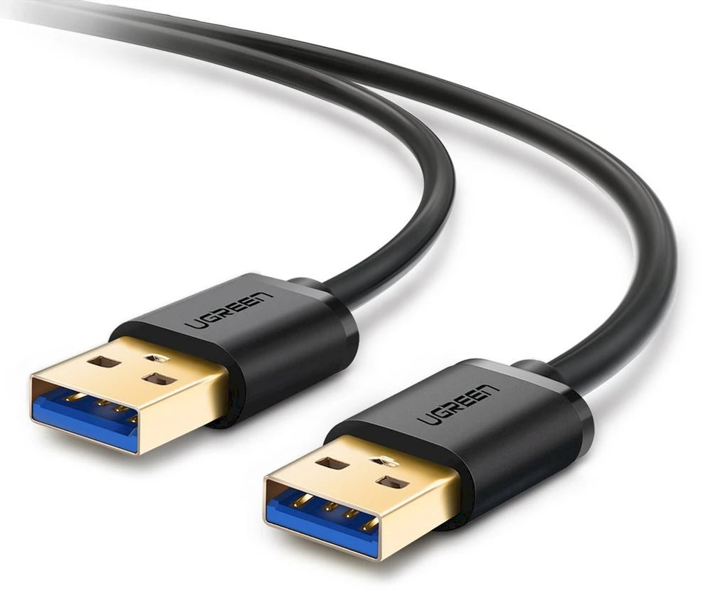 UGREEN USB 3.0 AA kabelis 0.5m - Juodas