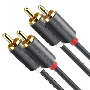 UGREEN 2RCA Cinch - 2RCA Cinch kabelis 5m
