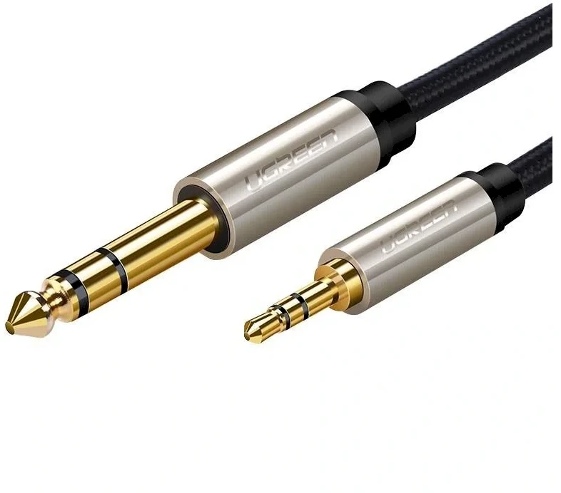 UGREEN AV127 3.5mm - TRS kabelis 3m pilkas