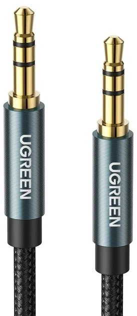 UGREEN mini lizdas 3.5mm AUX kabelis 2m - Mėlynas