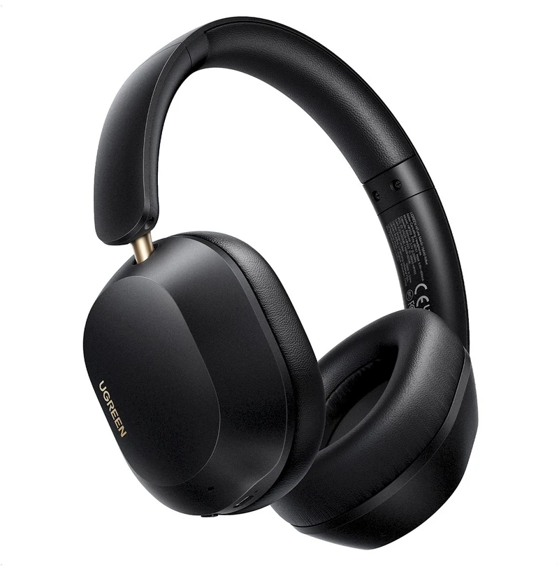 Ausinės belaidės Ugreen HiTune Max 5C, Hybrid ANC, Bluetooth 5.4 (juoda)