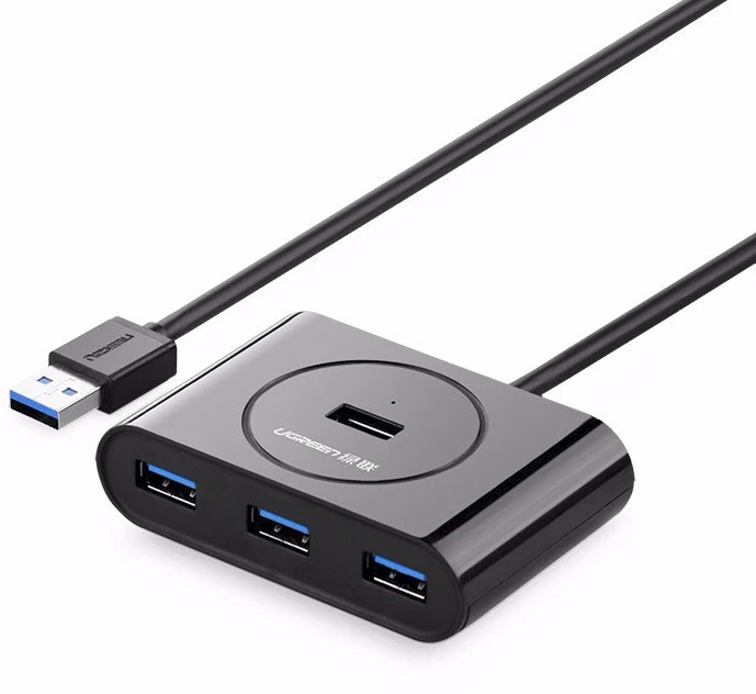 HUB USB Ugreen CR113 4x USB-A 3.0 (UGR601BLK)