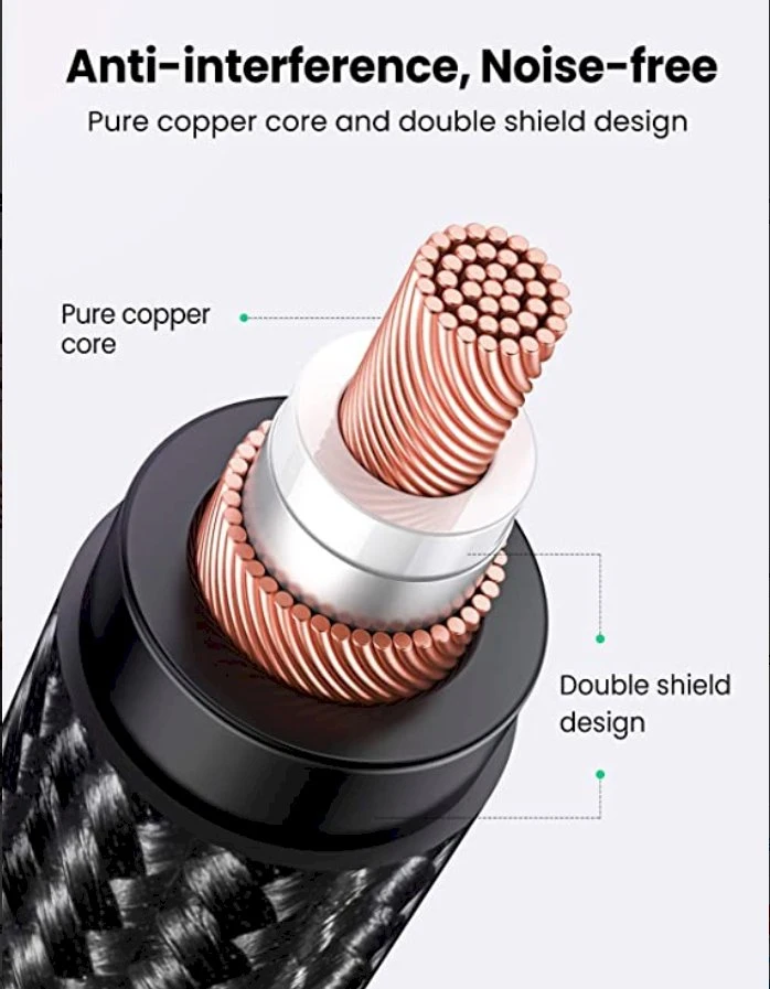 UGREEN AV182 XLR - 3.5mm AUX 1m