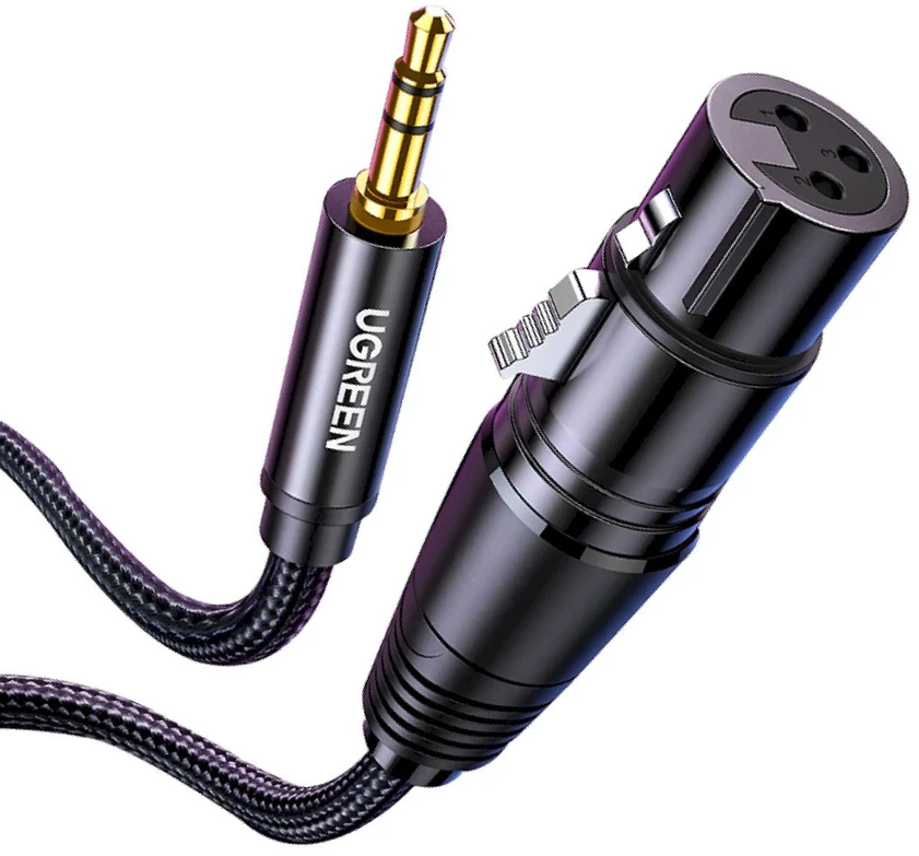 UGREEN AV182 XLR - 3.5mm AUX 1m
