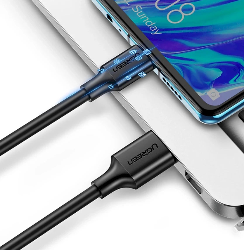 USB-C 3.0 laidas UGREEN 0.5m