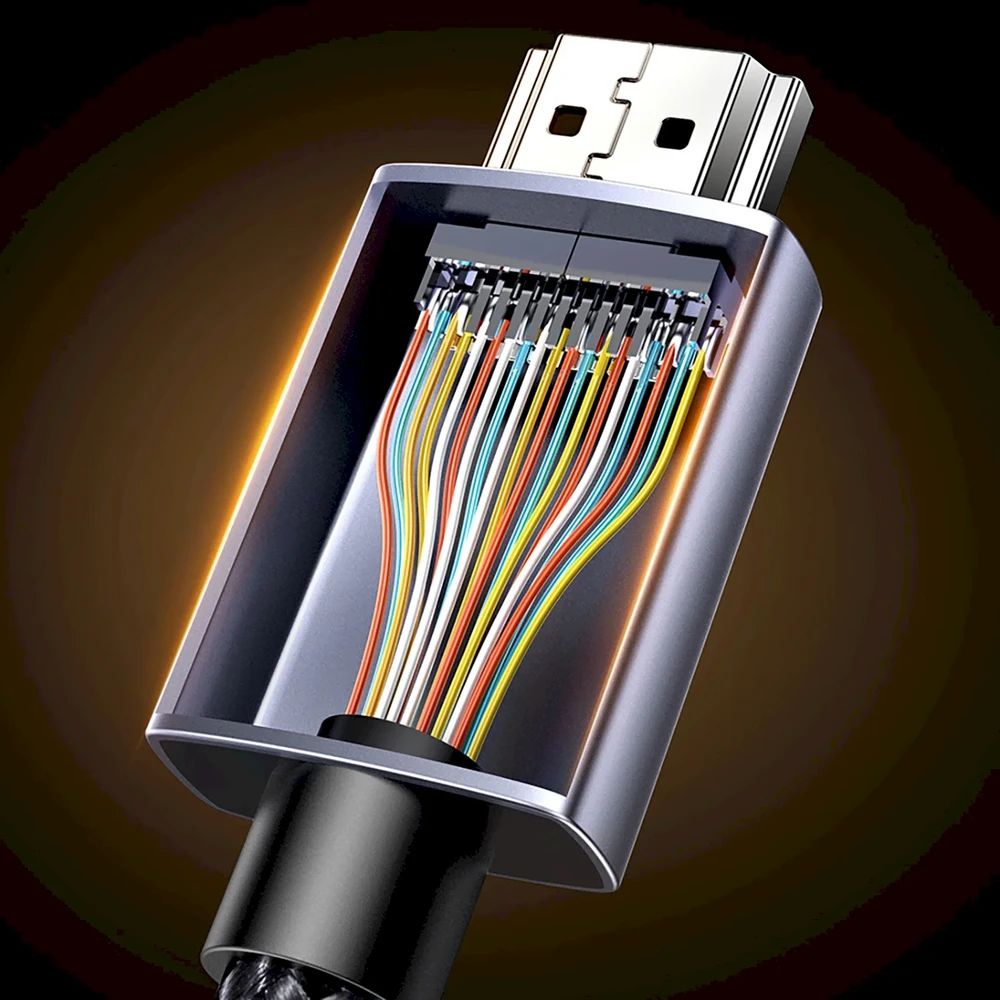 Ugreen HD171 25908 kabelis HDMI 2.1 8K connectors certified 1 m - pilkos spalvos
