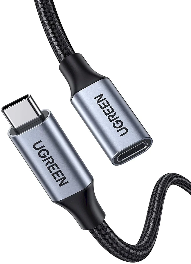 UGREEN US372 Gen2 USB-C 3.1 kištukas - USB-C lizdas laidas 1m