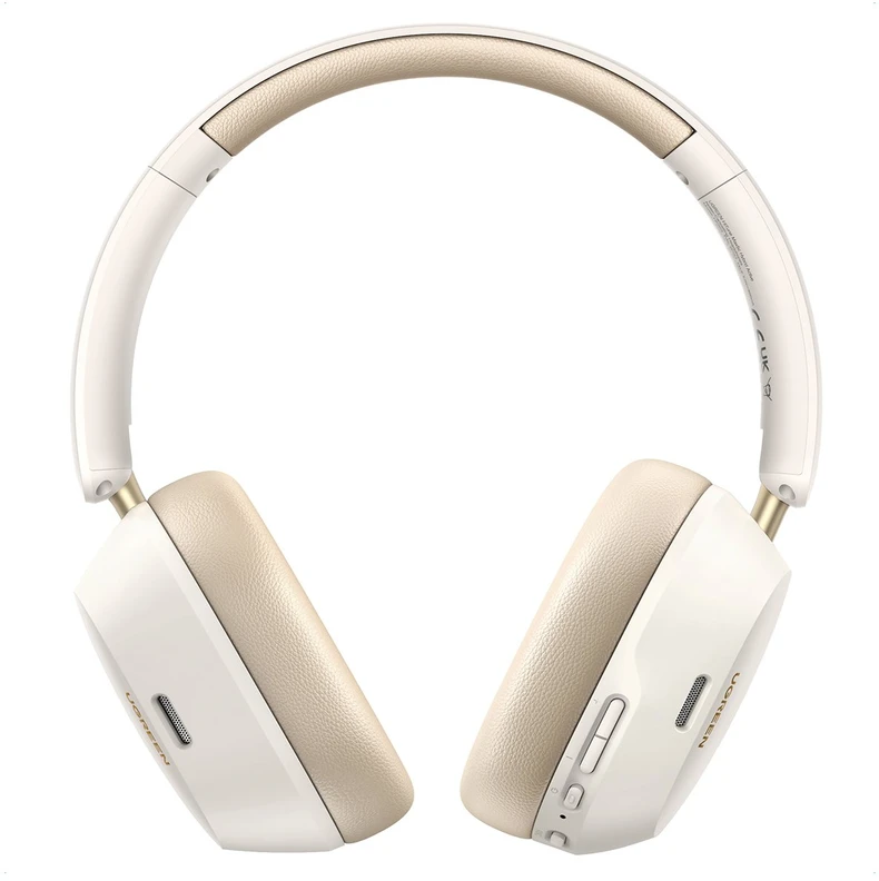 Ausinės belaidės Ugreen HiTune Max 5C, Hybrid ANC, Bluetooth 5.4 (balta)