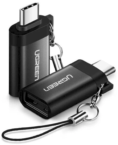 USB į USB-C 3.1 adapteris UGREEN US270 (pilkas)