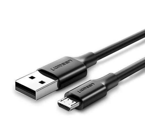 UGREEN micro USB kabelis QC 3.0 2.4A 0.25m - Juoda