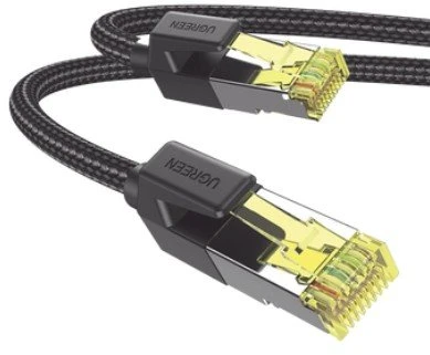 UGREEN NW150 Cat 7 F/FTP Braid Ethernet RJ45 kabelis 3m