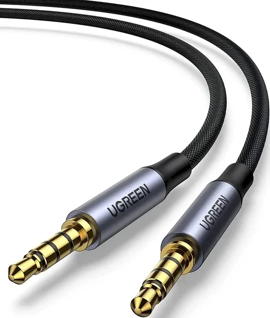 UGREEN 3.5 mm lizdo kabelis AUX 1.5 m (pilkas)