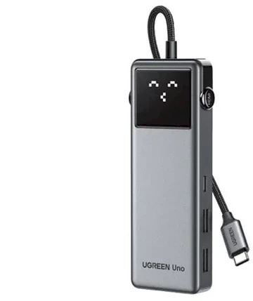 HUB USB Ugreen UGREEN CM889 6 viename USB-C į HDMI, 4K 3x USB, PD 100W
