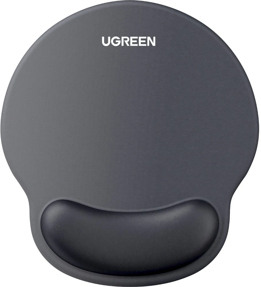 Ugreen Pelės kilimėlis su riešo atrama, juodas