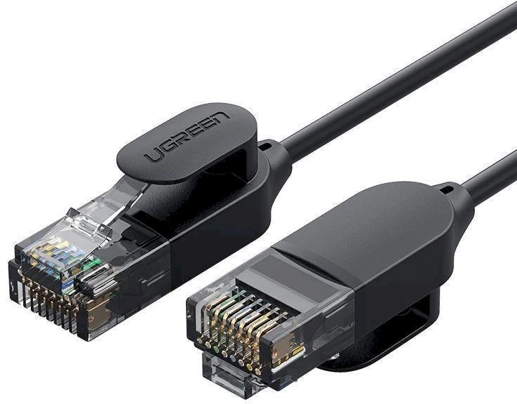 UGREEN NW122 Ethernet kabelis RJ45 Cat.6A UTP 1.5m - Juodas