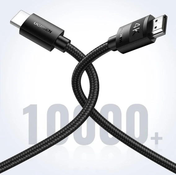 UGREEN HD119 HDMI kabelis 4K 60Hz 3m - Juodas