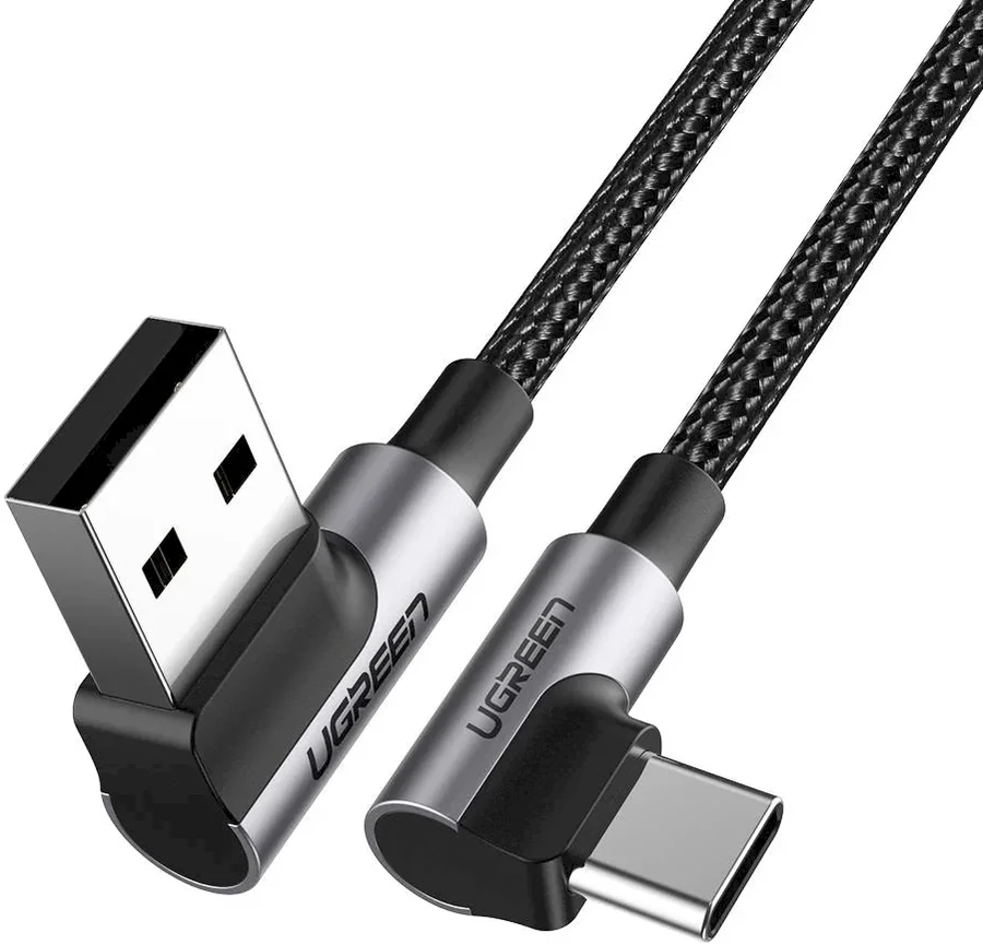 UGREEN US176 kampinis USB - USB-C laidas 3A 1m