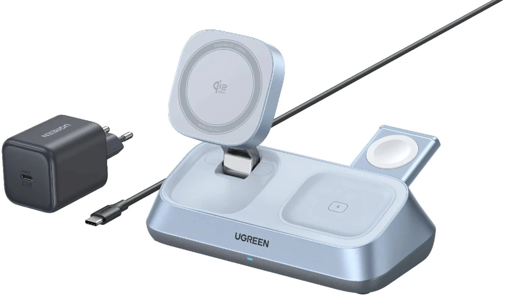 Įkroviklis Ugreen W711 MagFlow Indukcinė 1x USB-C 3 A (55677)
