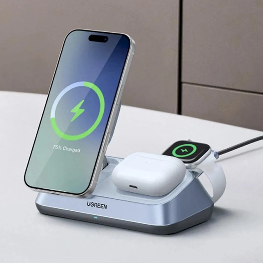 Įkroviklis Ugreen W711 MagFlow Indukcinė 1x USB-C 3 A (55677)