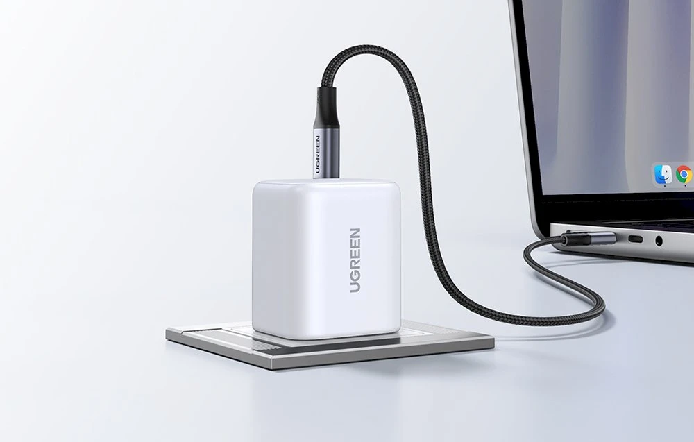 Ugreen Wall charger X524 45 W USB-C GaN baltas