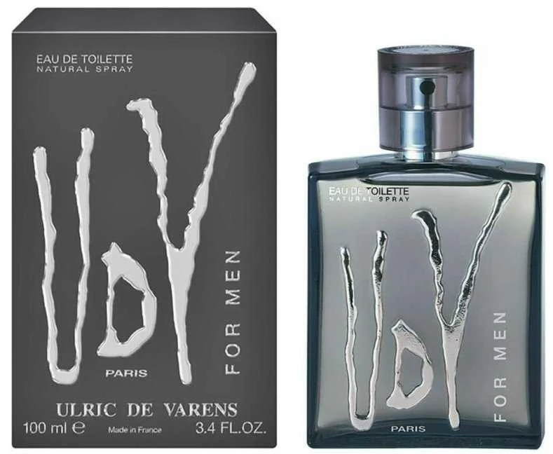 Ulric De Varens Juodas Vyrų tualetinis vanduo purškiklis 100ml