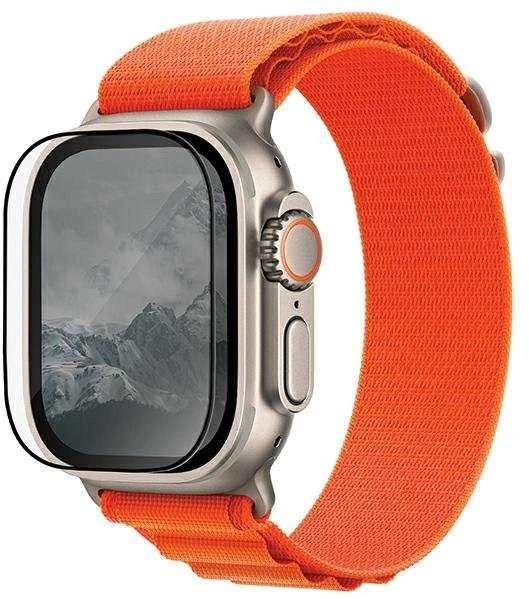 UNIQ Optix Vivid Apple Watch Ultra 49 mm skaidrus grūdintas stiklas su aplikatoriumi UNIQ-49MM-VIVIDCLEAR