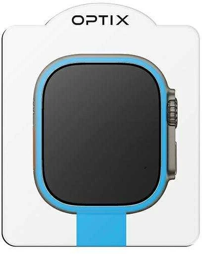 UNIQ Optix Vivid Apple Watch Ultra 49 mm skaidrus grūdintas stiklas su aplikatoriumi UNIQ-49MM-VIVIDCLEAR