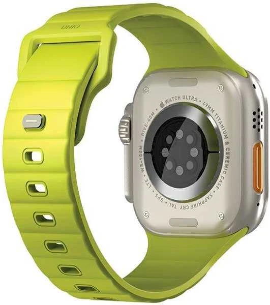 UNIQ apyrankė Stride Apple Watch Series 1/2/3/4/5/6/7/8/9/SE1/2/3/Ultra1/2/3 42/44/45/49mm FKM Rubber