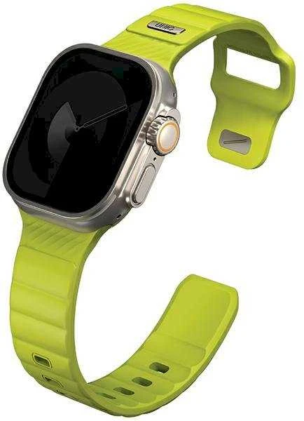 UNIQ apyrankė Stride Apple Watch Series 1/2/3/4/5/6/7/8/9/SE1/2/3/Ultra1/2/3 42/44/45/49mm FKM Rubber