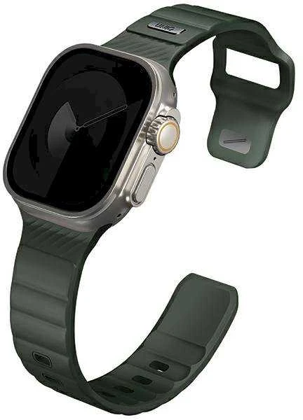 UNIQ apyrankė Stride Apple Watch Series 1/2/3/4/5/6/7/8/9/SE/SE2/SE3/Ultra1/2/342/44/45/49mm FKM Rubber
