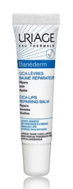 "Uriage Bariéderm Cica Lips Repairing Balm" atkuriamasis balzamas 15ml