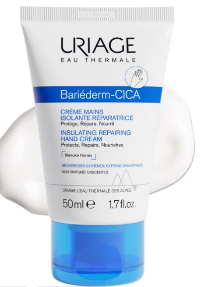"Uriage Bariéderm" izoliacinis atkuriamasis rankų kremas 50ml