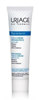 URIAGE atkuriamasis kremas BARIEDERM CICA, bekvapis, 40 ml