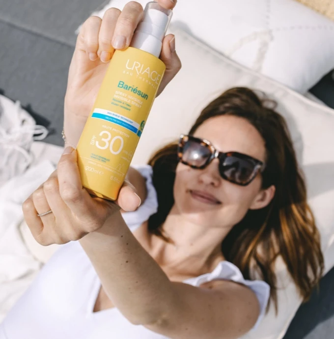 Uriage Bariésun Invisible Purškiklis SPF30 apsauginis purškiklis nuo saulės, 200 ml