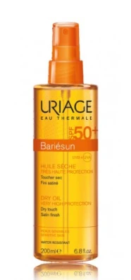 Uriage Bariésun Dry Oil Sun Losjonas kūnui
