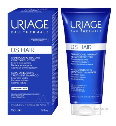 Uriage DS Hair Hair Šampūnas Kerato-Reducing šampūnas, 150 ml