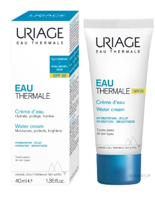 "Uriage Eau Thermale" lengvas drėkinantis kremas Spf20 40ml