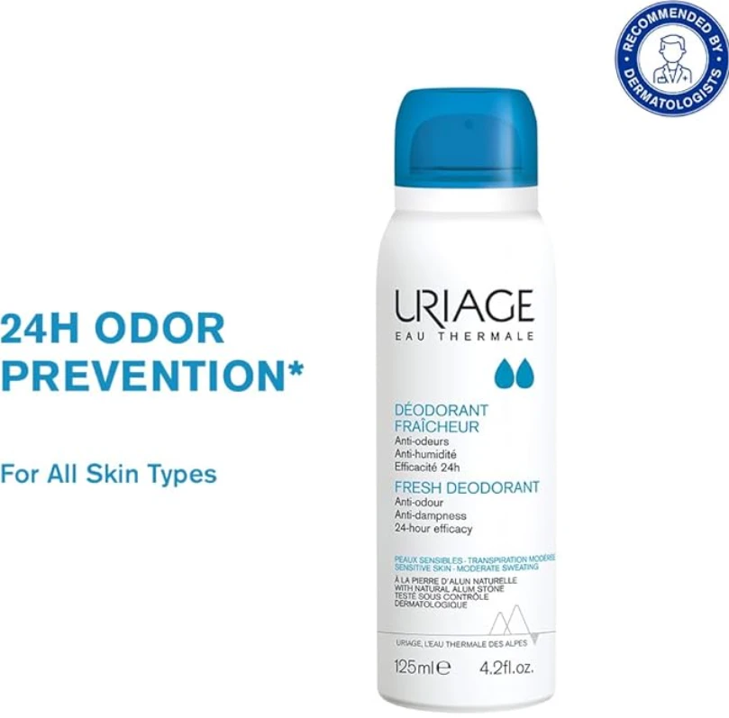 "Uriage Eau Thermale" gaivinamasis dezodorantas 125ml
