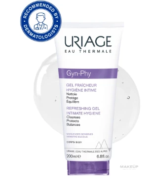 "Uriage Gyn-Phy" intymios higienos gaivinamasis gelis 200ml