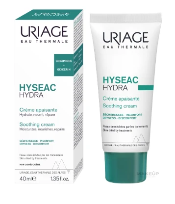 Uriage Hydra Hyseac Soothing Kreminis For Face veido kremas, 40 ml