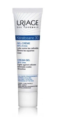 Uriage Kératosane 30 Kreminis-Gel gelis-kremas kūno odai, 75 ml
