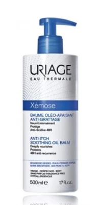 Uriage Xémose Anti-Itch Soothing Body Balm raminamasis balzamas nuo niežėjimo, 200 ml